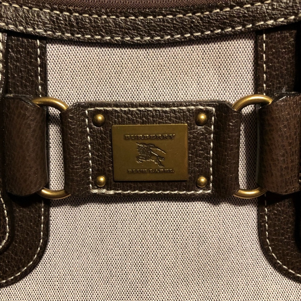 Burberry blue label 2 way bag - Picture 3 of 12